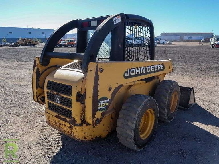 2000 John Deere 250 Skid Steer Loader Roller Auctions