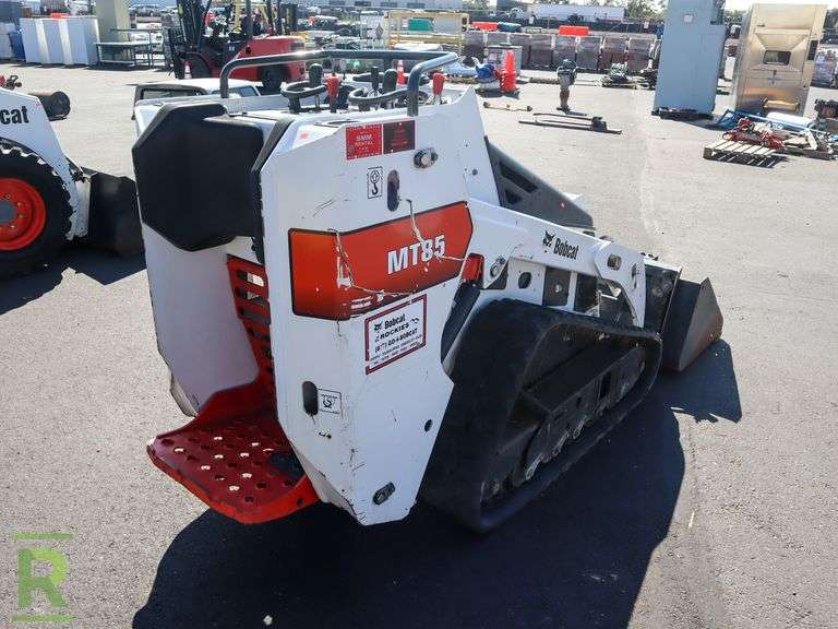 2019 Bobcat MT85 Mini Loader Roller Auctions