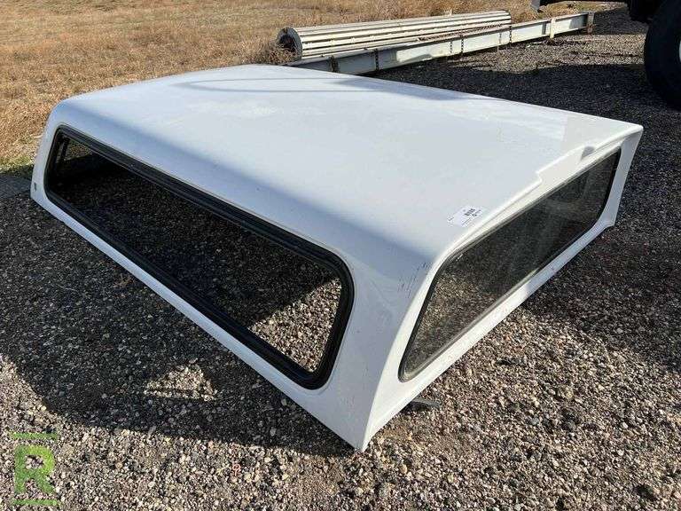 100” x 68” Century Pickup Topper (1 Side Missing Glass) Roller Auctions