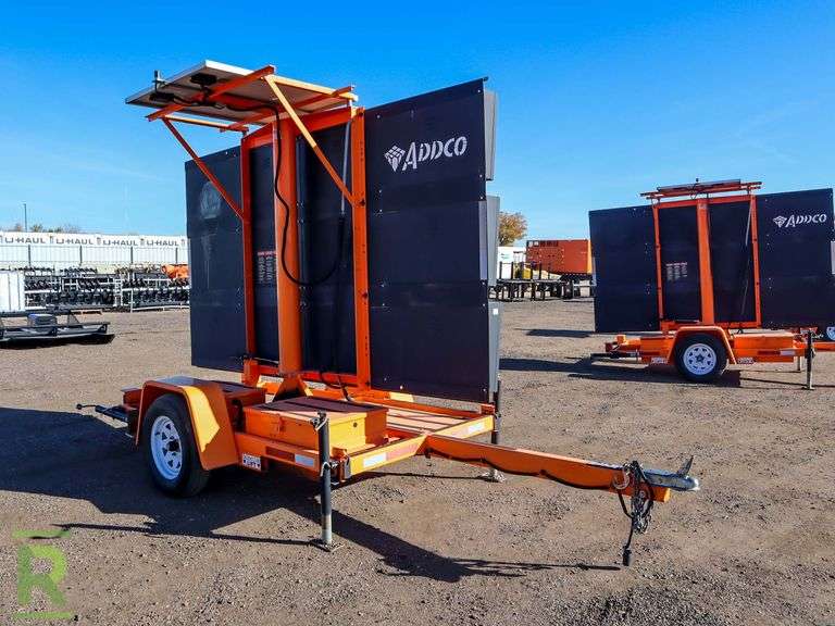 2011 Addco Towable Message Board Roller Auctions