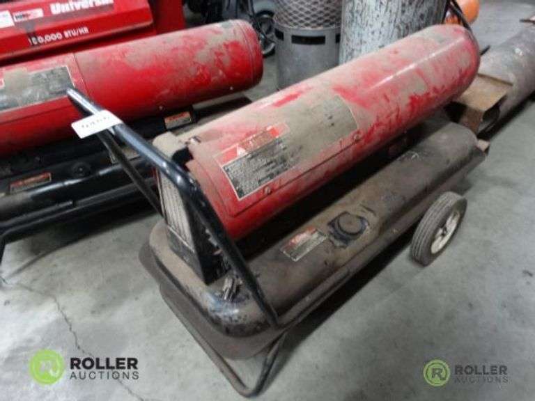 Toro Porta Heat 100000BTU Tube Heater Roller Auctions