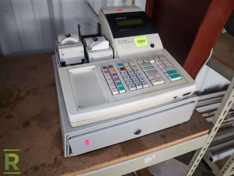 Sam's ER521SM Electronic Cash Register (Inoperable) Roller Auctions
