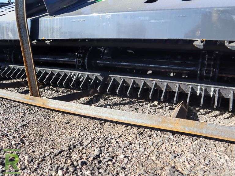 New Land Honor Hydraulic 68" Landscaping Rake Attachment to Fit Skid