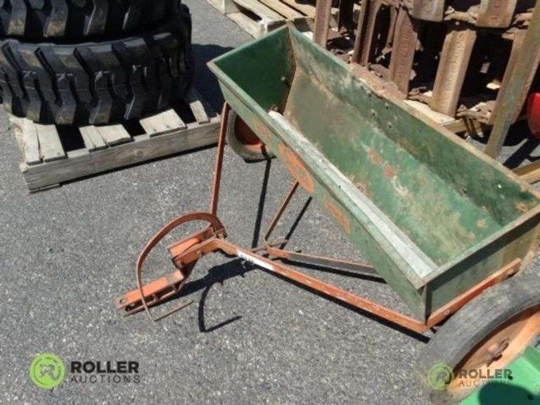 Scotts Pull Behind Drop Spreader Roller Auctions
