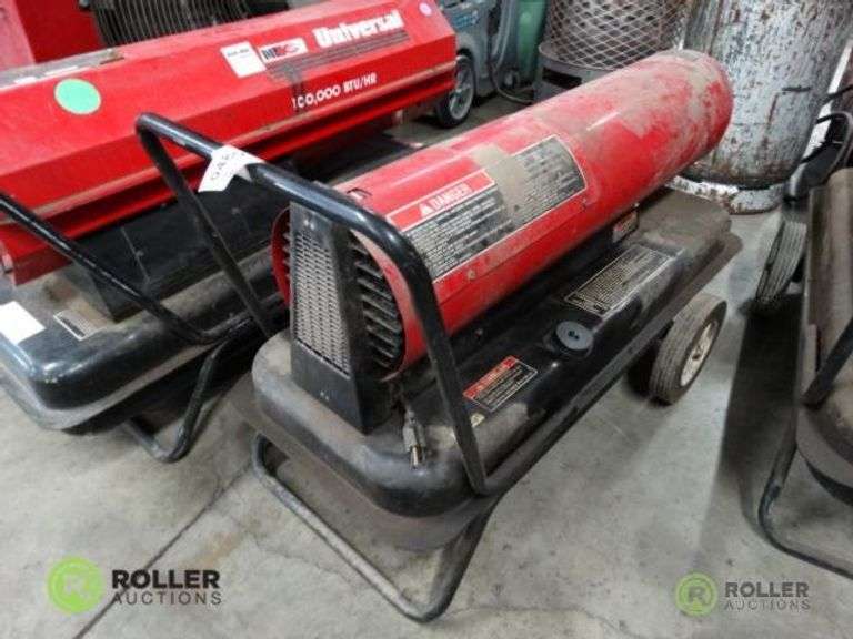 Toro Porta Heat 100000BTU Tube Heater Roller Auctions
