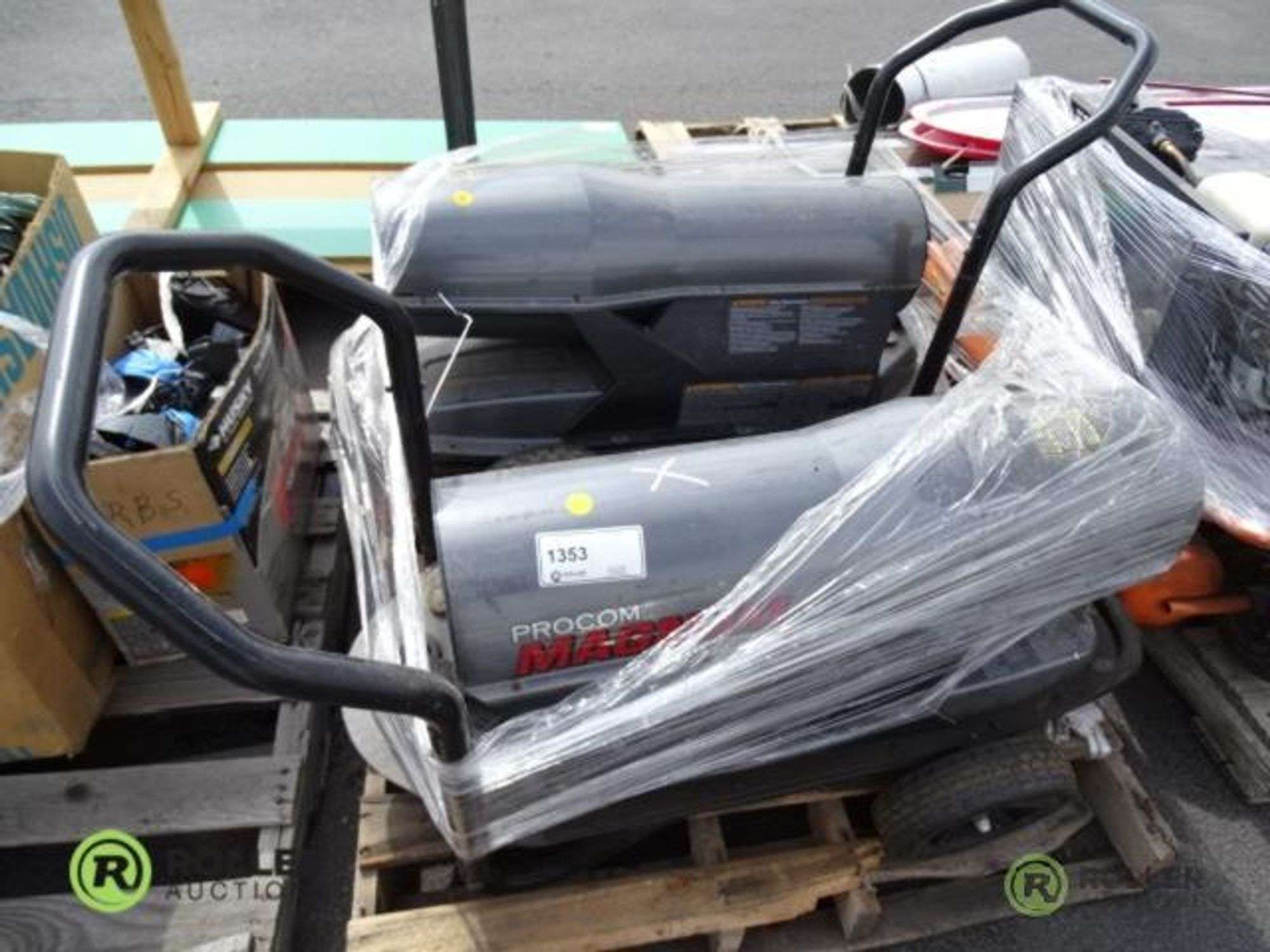 Pallet With (2) Procom Magnum Space Heaters (Inoperable) - Roller Auctions