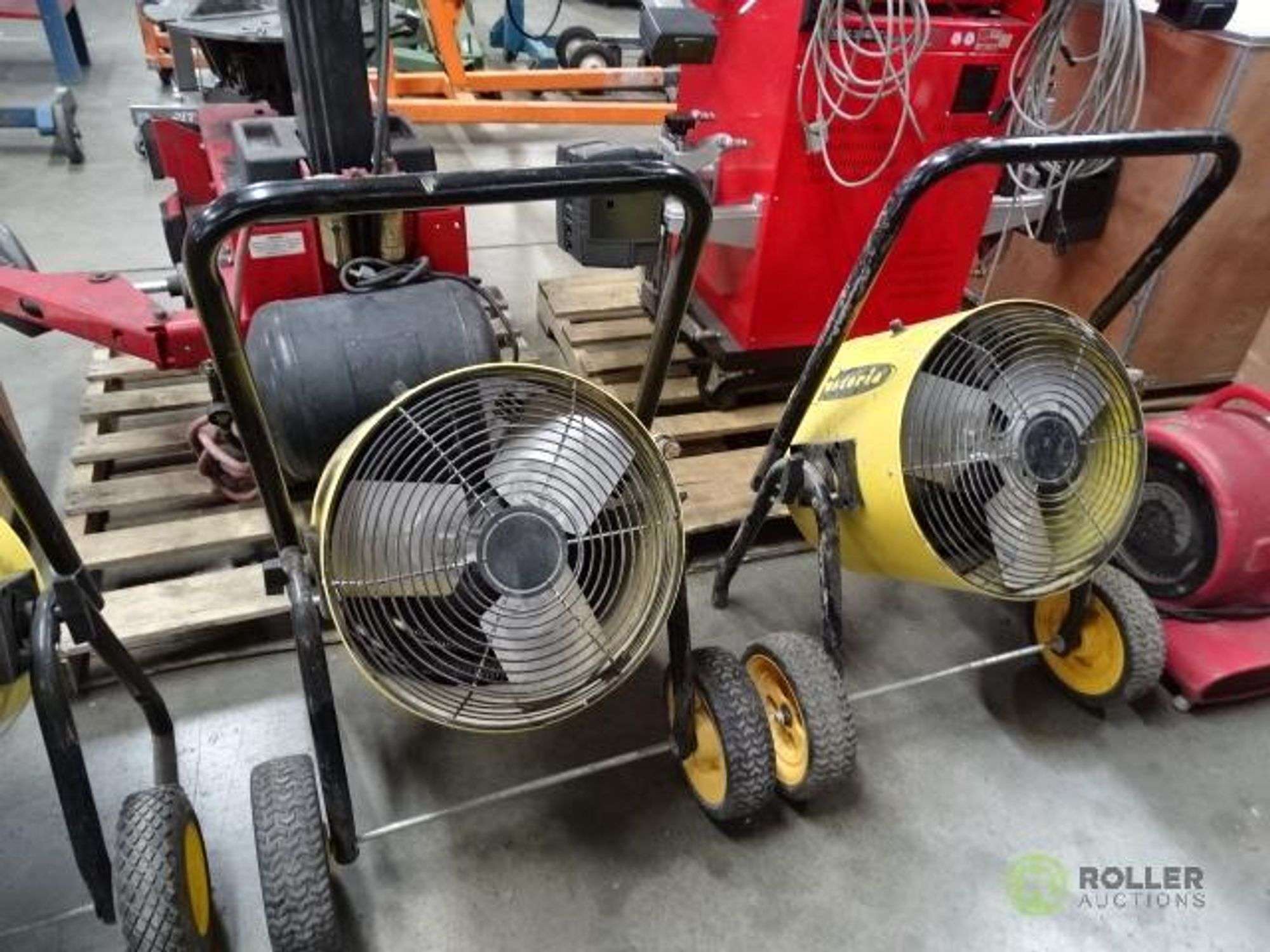 Fostoria FES-1520-3A and FES-1524-3E Portable Salamander Heaters, 3ph (Hard  Wired Cord Has Been Cut) - Roller Auctions
