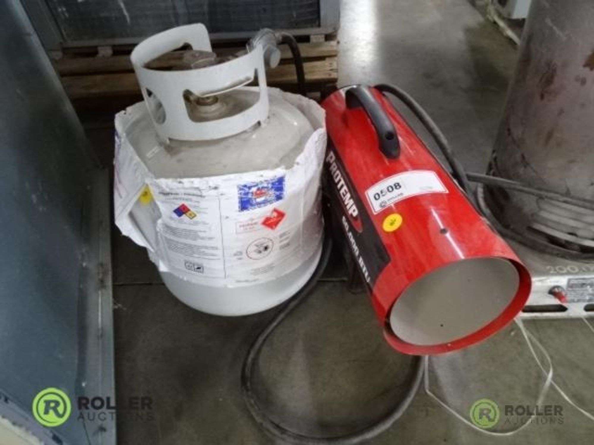 Protemp PT-60V-GFA 60000-BTU Portable Heater With Propane Bottle - Roller  Auctions