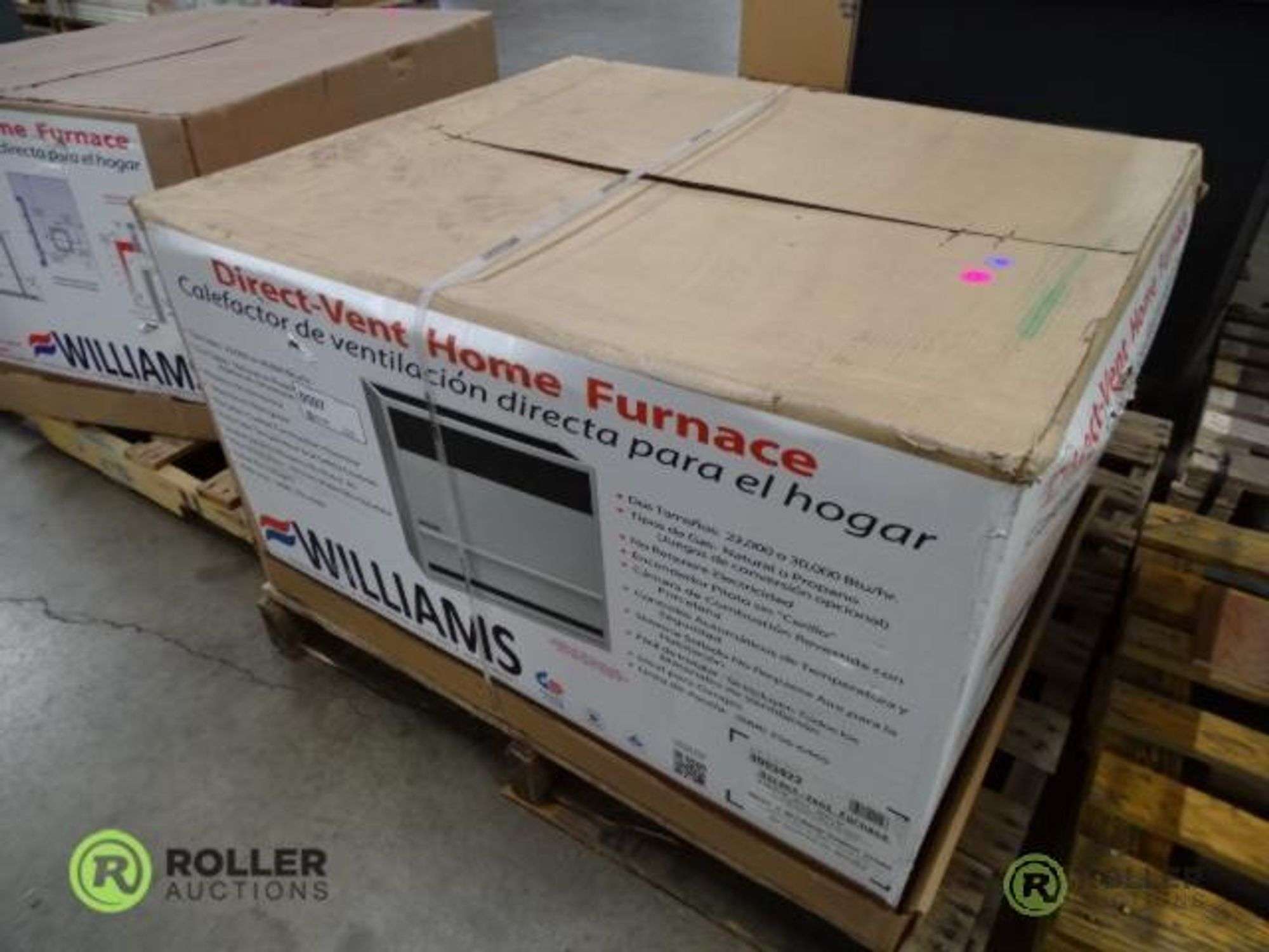 Williams 3003822 Direct Vent Home Furnace, Natural Gas - Roller Auctions