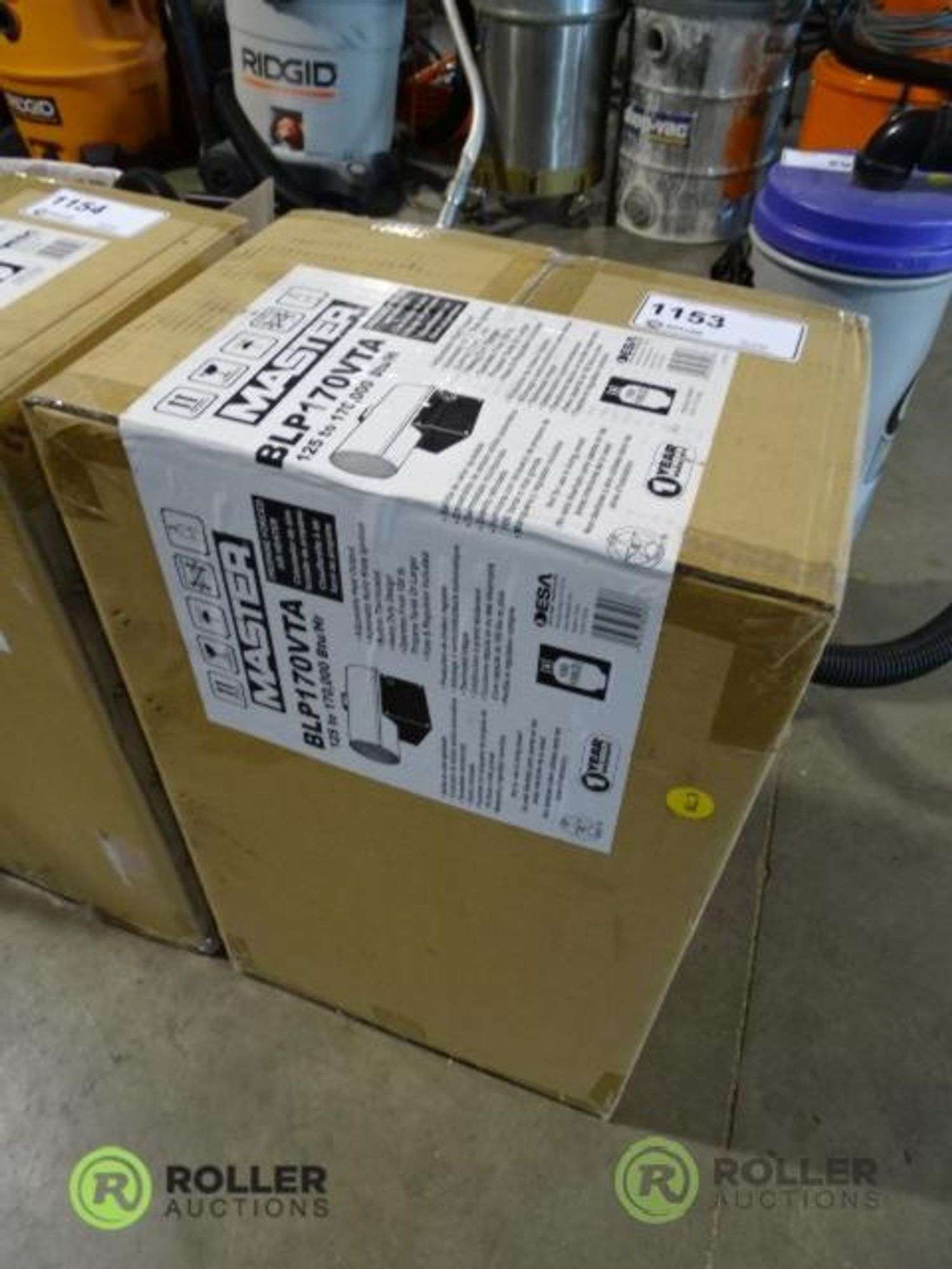 New Master BLP170VTA 170000-BTU Propane Tube Heater - Roller Auctions