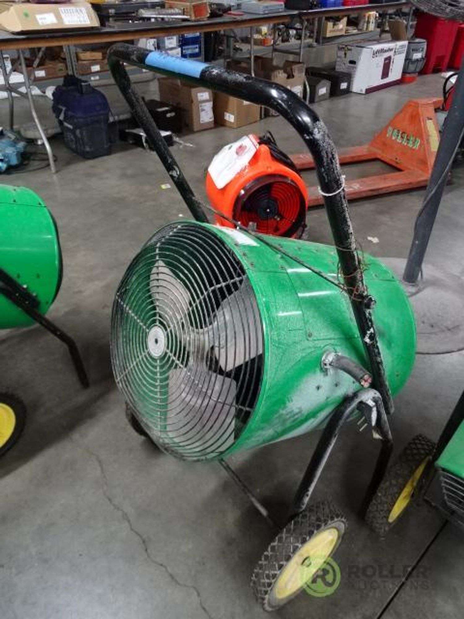 Fostoria FES-3048-3 Heat Wave 30 Portable Electric Salamander Heater , 3ph  (Hard Wired Cord Has Been Cut) - Roller Auctions