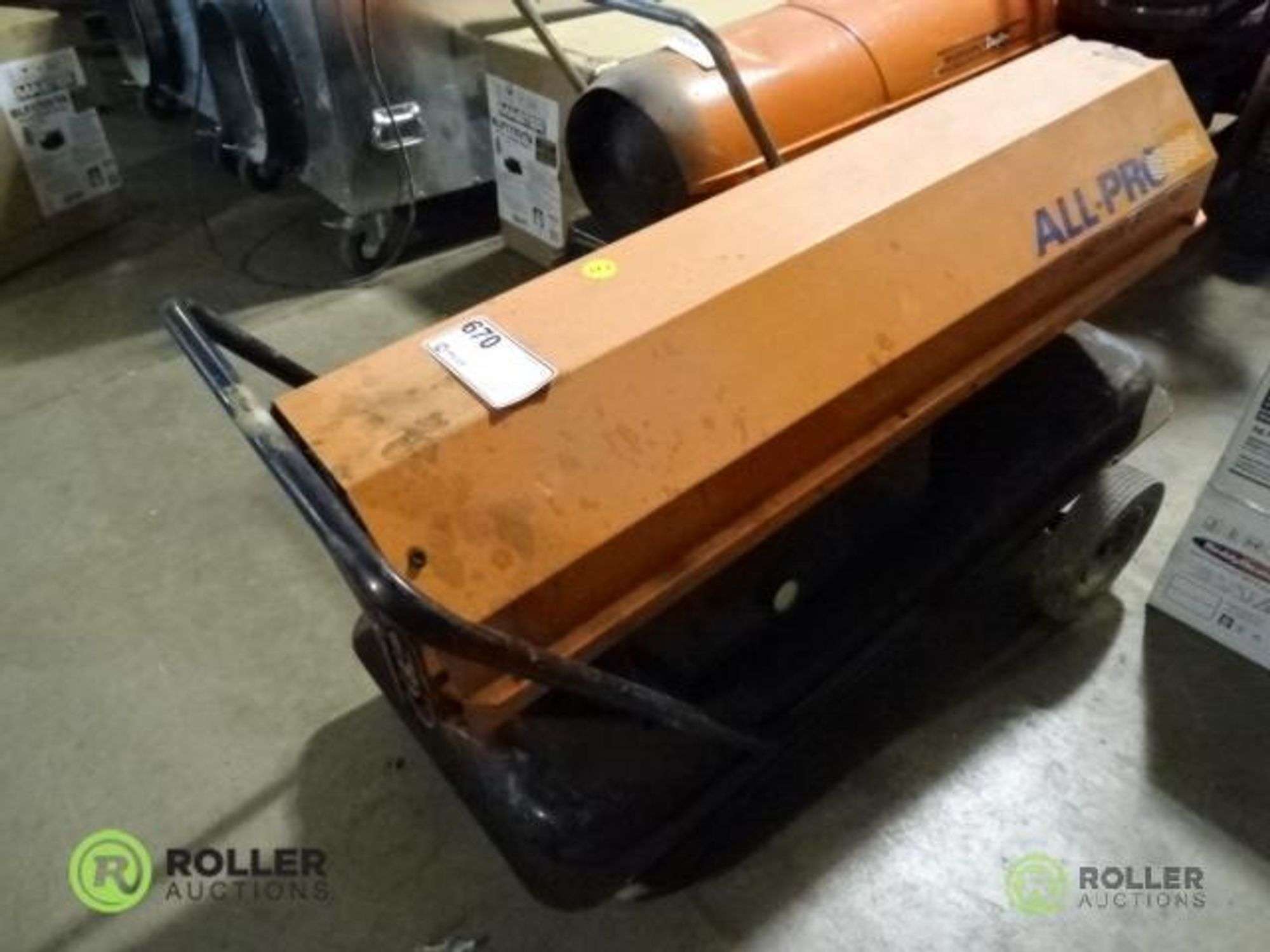 All Pro 150000-BTU Kerosene Tube Heater - Roller Auctions