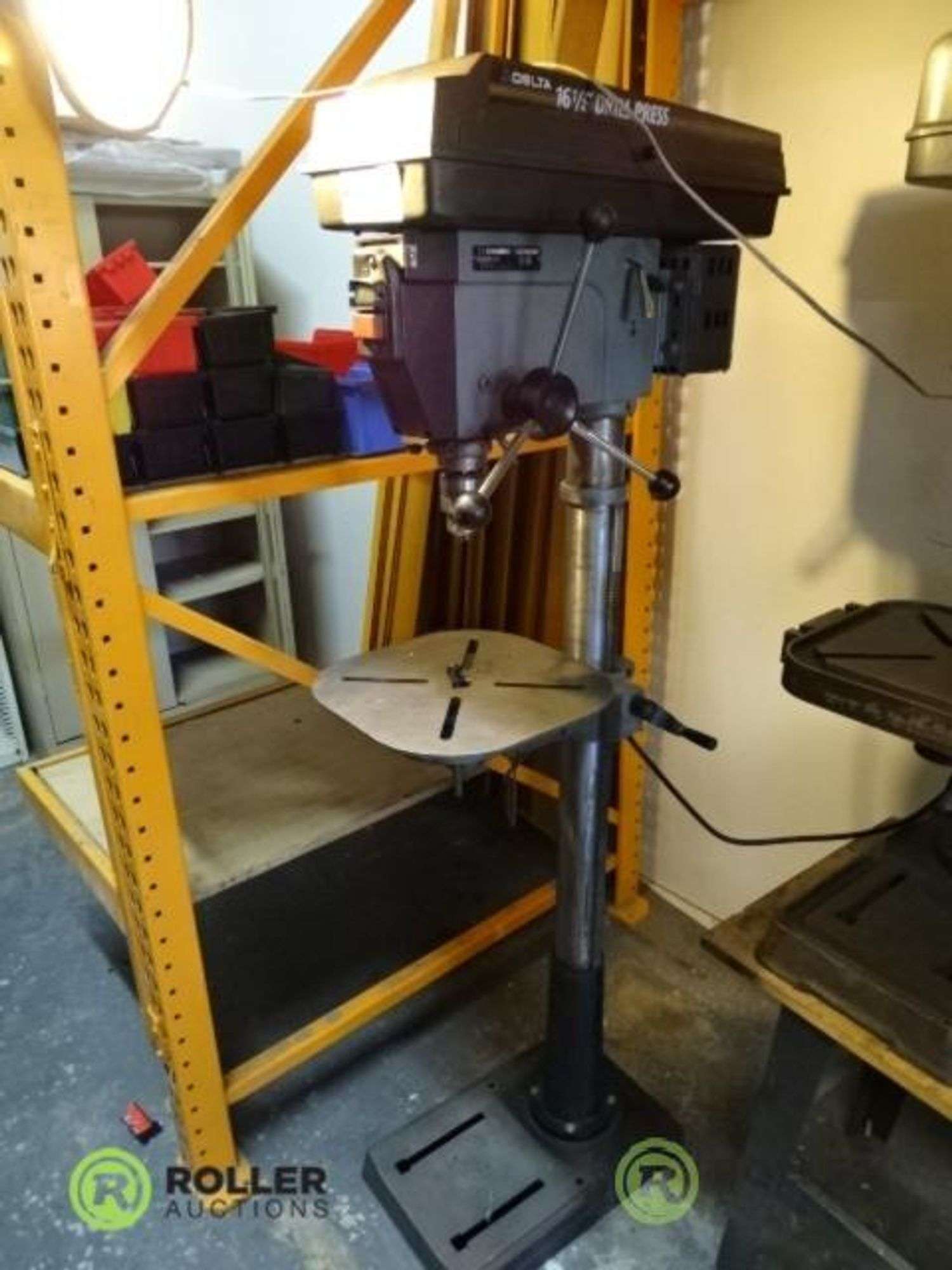 Delta 17900 Pedestal Drill Press, 3/4HP, 1Phase Roller, 58 OFF
