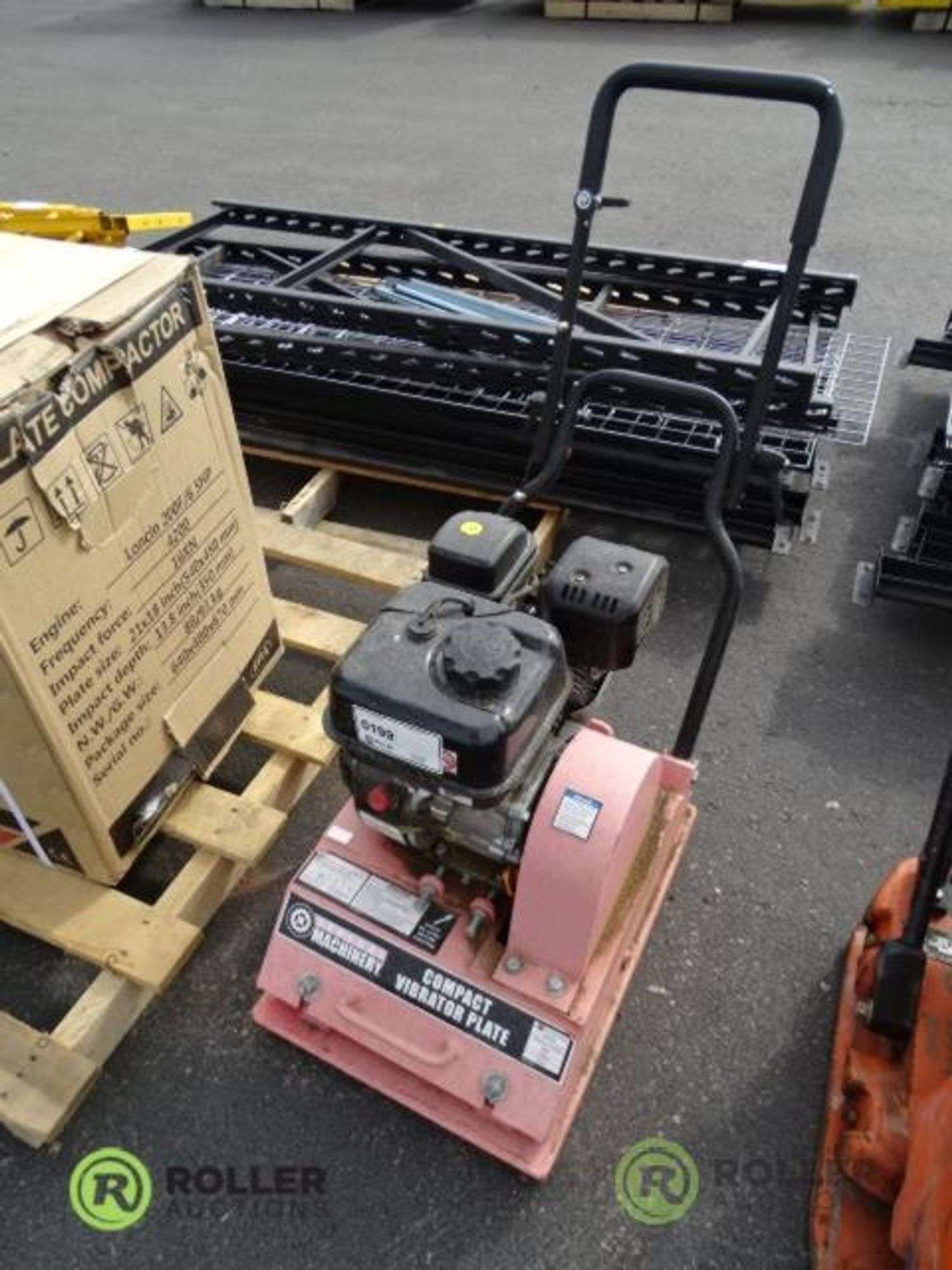 Central Machinery Compact Vibrator Plate 16x22, 179cc Gas Motor
