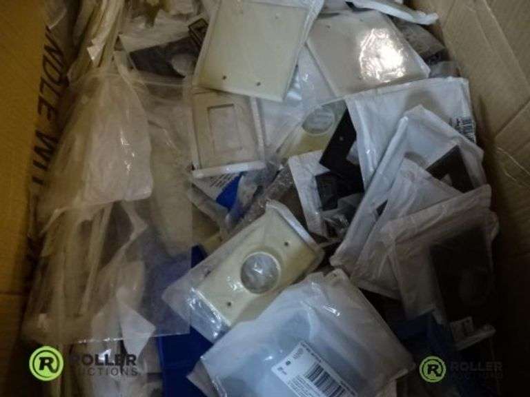 Box of Wall Plug Covers Roller Auctions