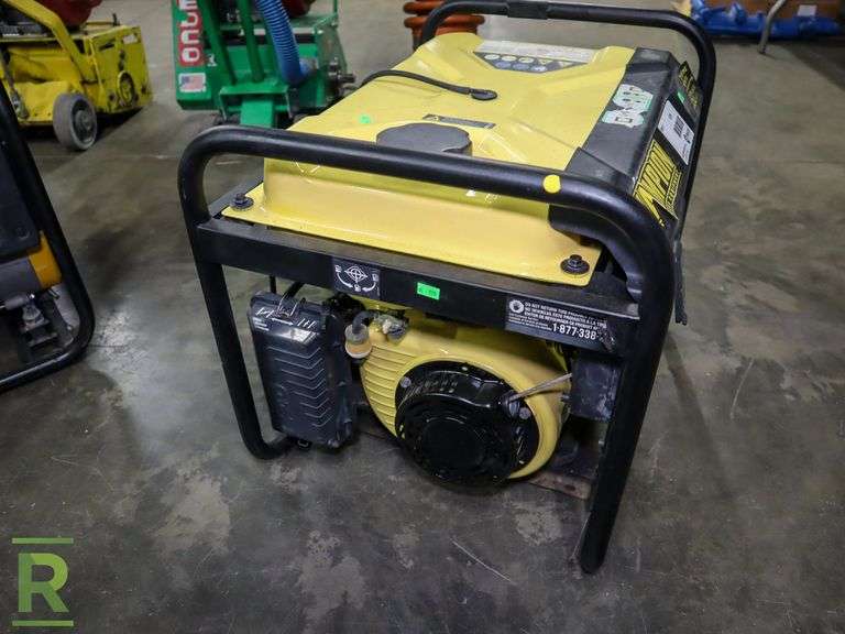 Champion Generator, Gas, 4450W - Roller Auctions