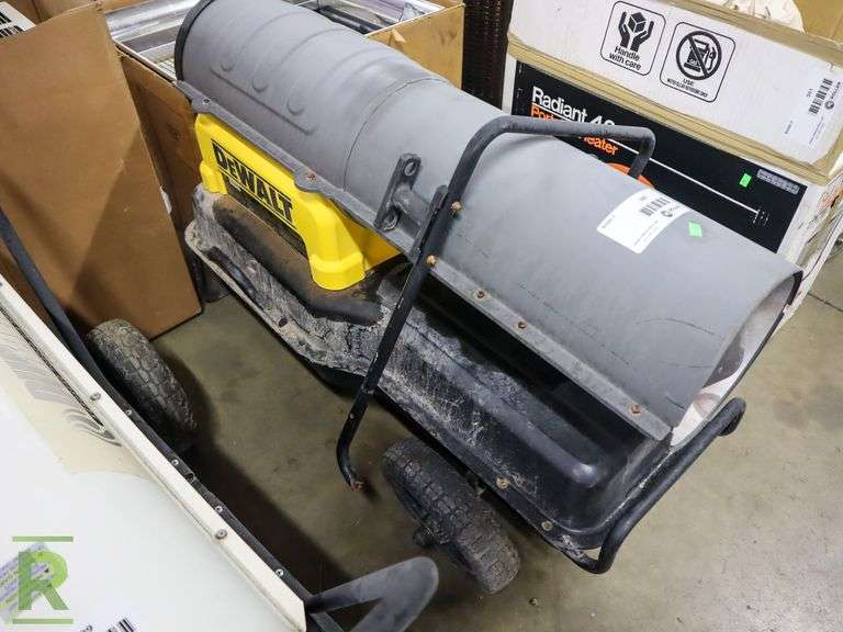 DeWalt DXH210KTHCX Construction Heater, 210,000 BTU'S - Roller Auctions