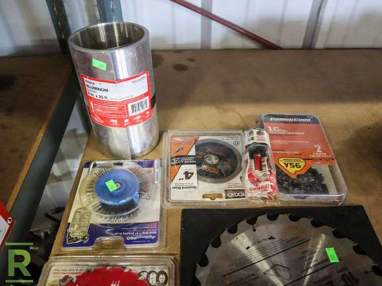 Saw Blades, Saw Chain and Aluminum ' - Roller Auctions