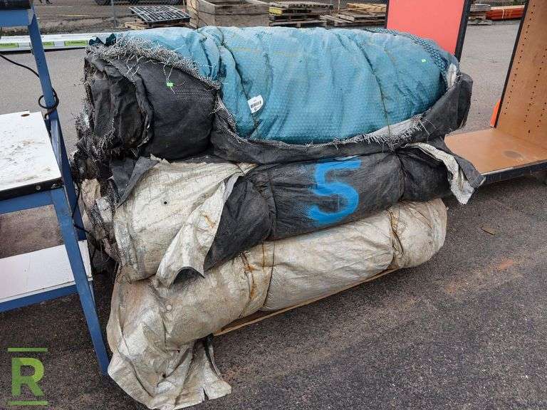 Pallet Of (5) Concrete Blankets - Roller Auctions