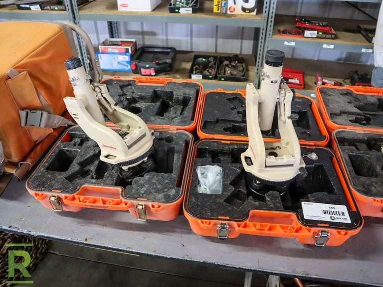 (2) David White LT8-300LTV Surveying Stations - Roller Auctions