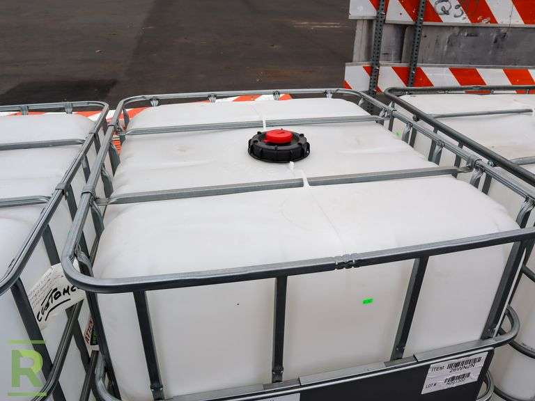 (2) Plastic Totes With Enclosure - Roller Auctions