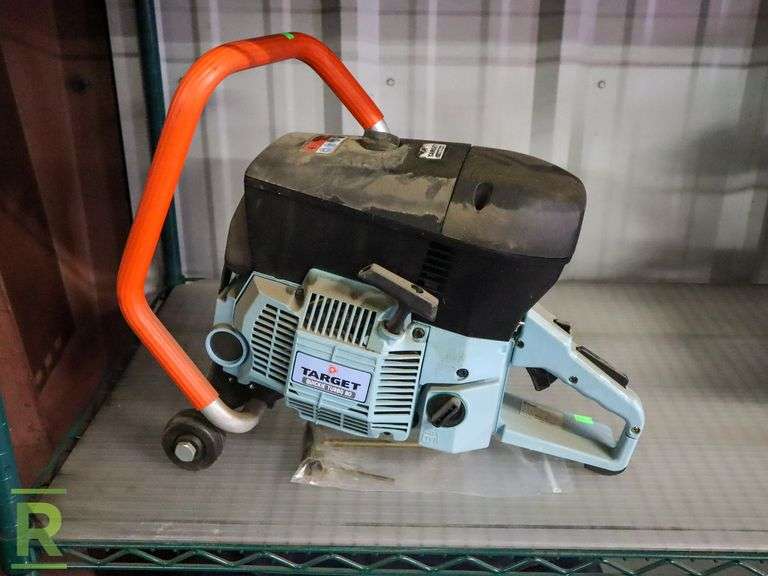 New Target Quickie Turbo 80 Concrete Saw (No Blade) Roller Auctions