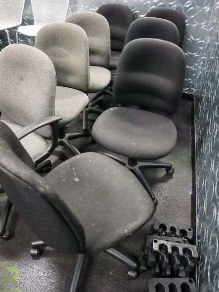 (9) Office Chairs - Roller Auctions