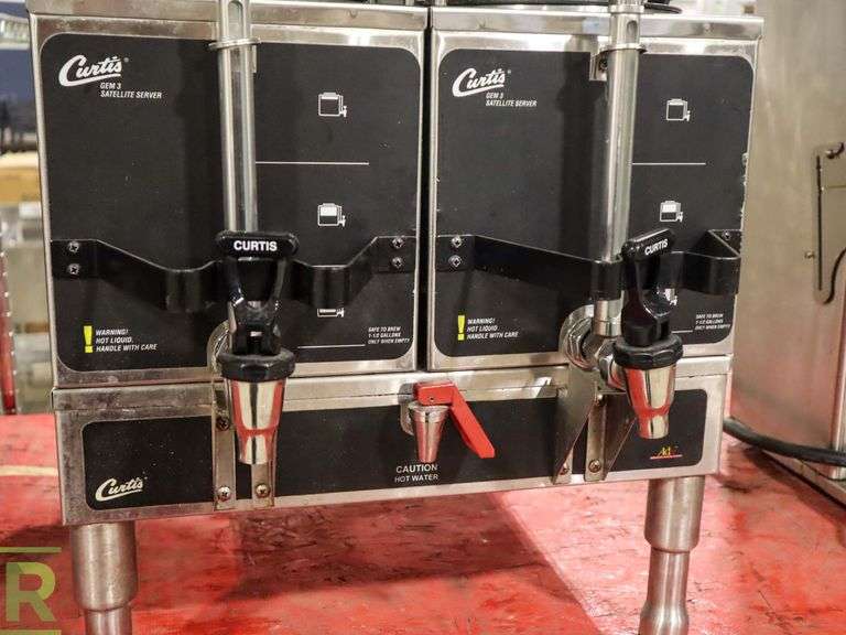 Curtis GEM12D10 Automatic Twin Coffee Brewer Roller Auctions