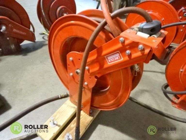 Lincoln 83753 AHose Reel and Air Hose Roller Auctions
