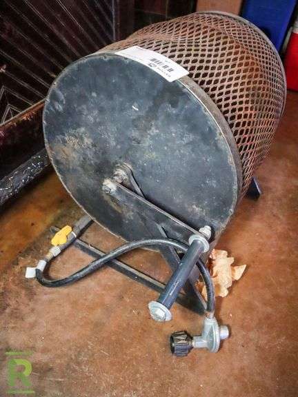 Barrel Roaster, Propane - Roller Auctions