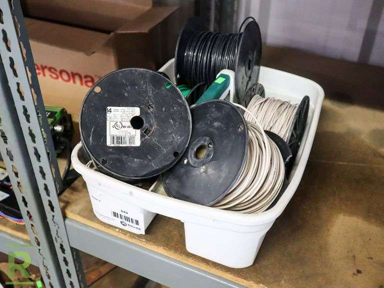 Tray of Electric Wire - Roller Auctions