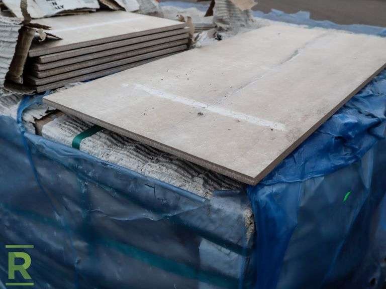 Pallet Of Santagostino Tile, 24" x 12" - Roller Auctions