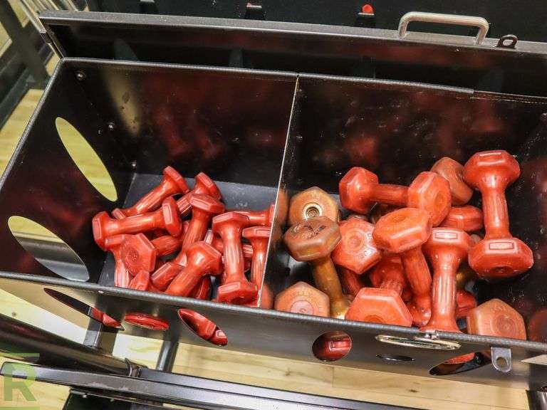 Hampton Jelly-Bells, 2.5lbs, 5lbs, 7.5lbs, 10lbs, 12.5lbs With Rack - Roller Auctions