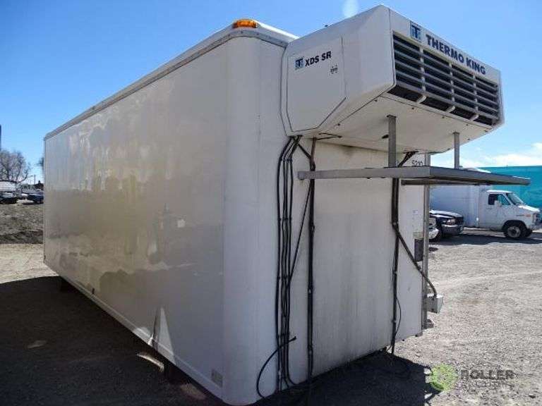 Johnson 22ft x 8ft Reefer Van Body w/ Thermo King XDS SR Smart Reefer