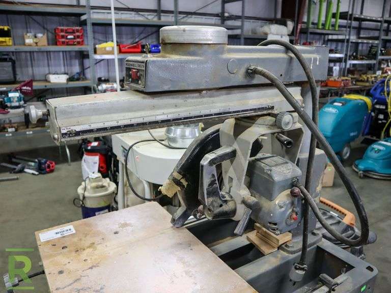 Rockwell Delta Radial Arm Saw With Cabinet - Roller Auctions