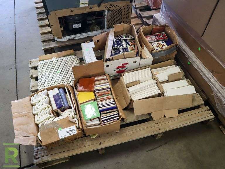 Pallet of Assorted Tile - Roller Auctions