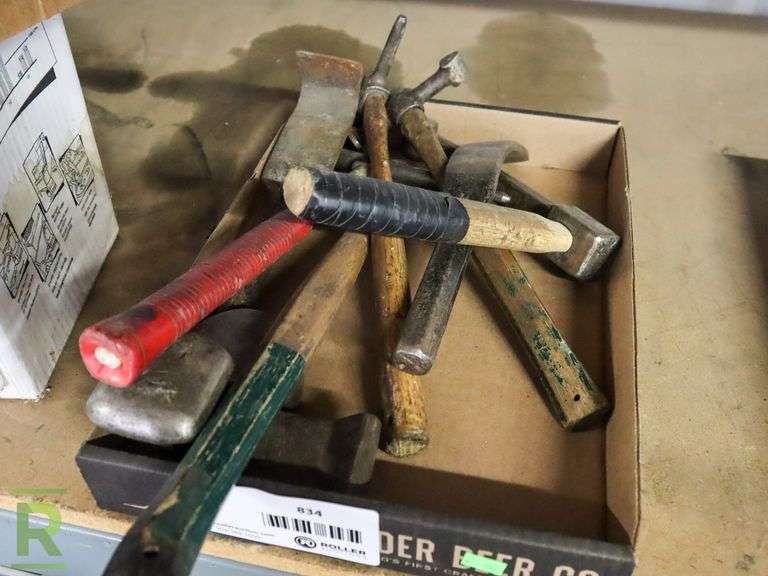 (3) Trays of Hand Tools - Roller Auctions