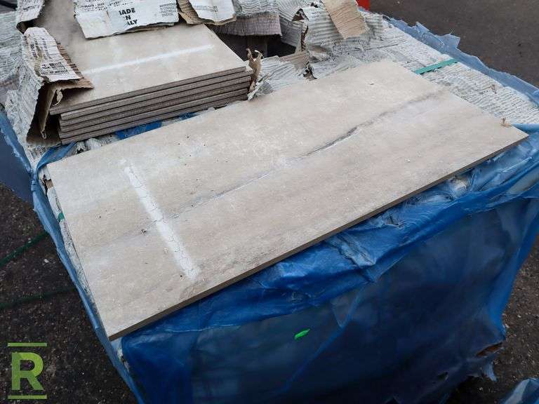Pallet Of Santagostino Tile, 24" x 12" - Roller Auctions