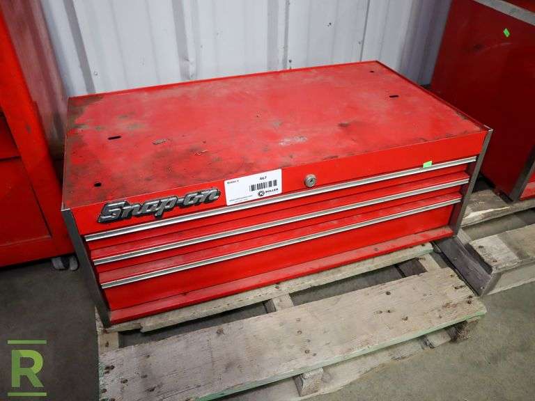 Snap-on 3-Drawer Topbox - Roller Auctions
