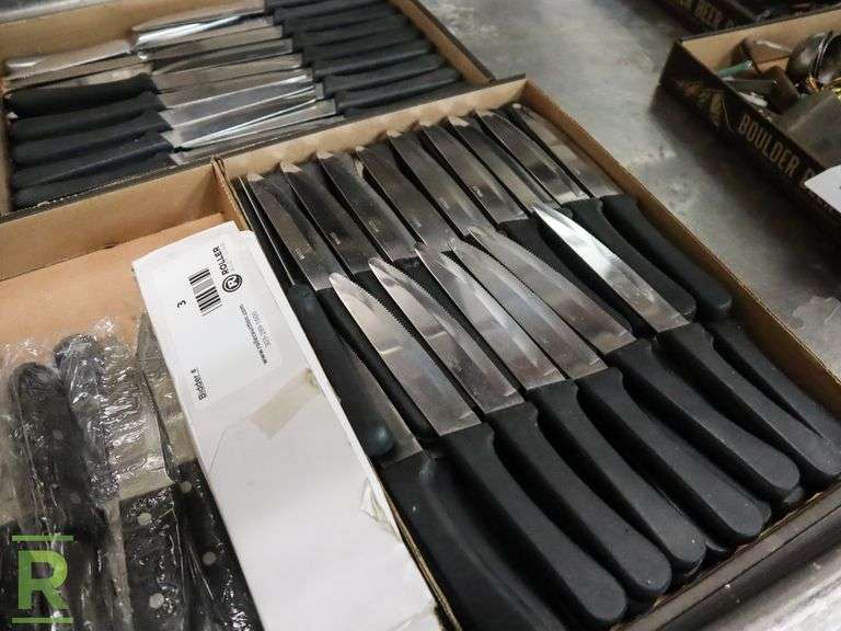 (3) Trays Of Knives - Roller Auctions