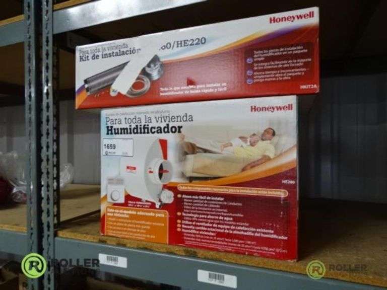 Honeywell Whole House Humidifier and HE260/HE220 Kit Roller Auctions