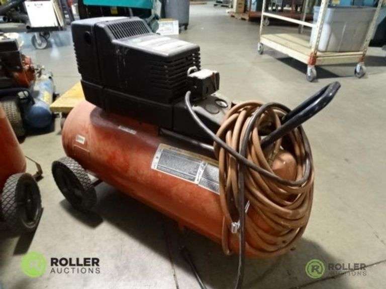 Craftsman 25Gallon 4HP Horizontal Air Compressor Roller Auctions