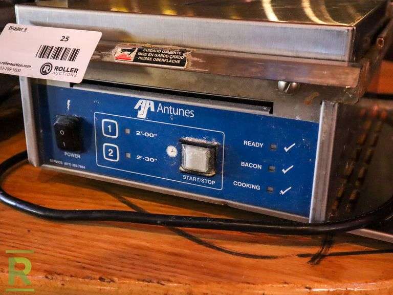 Antunes ES-604CV Heat/Steam Egg Station Combo - Roller Auctions