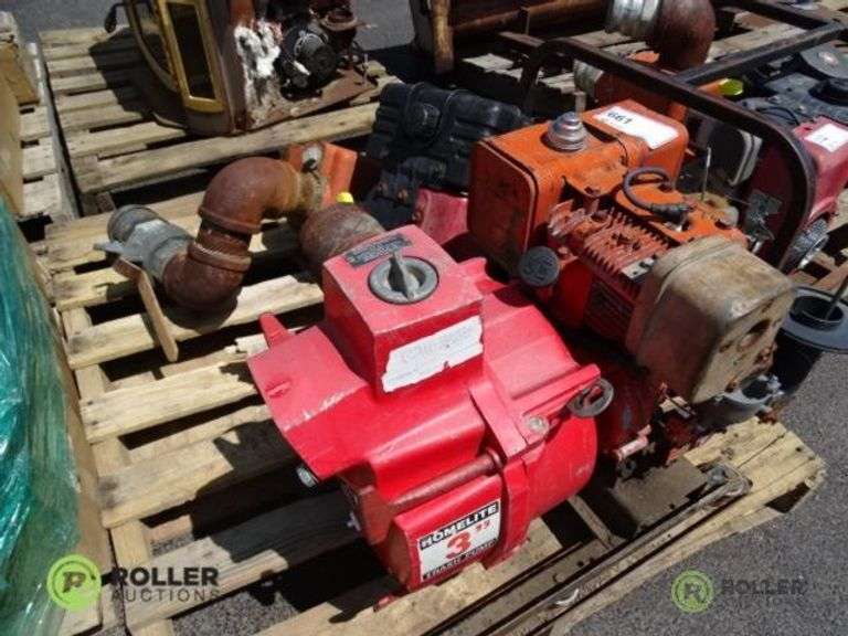 Homelite 3in Gas Trash Pump and Tecumseh 10Hp Gas Trash Pump