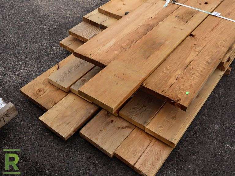 (29) Wood Boards, 2" x 8', 2" x 10', 2" x 12' - Roller Auctions