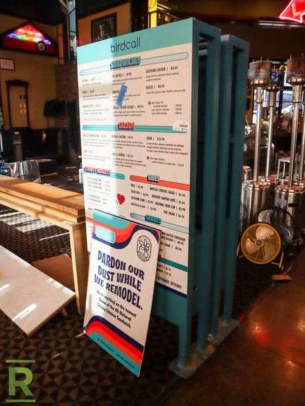(2) Metal Menu Stands - Roller Auctions