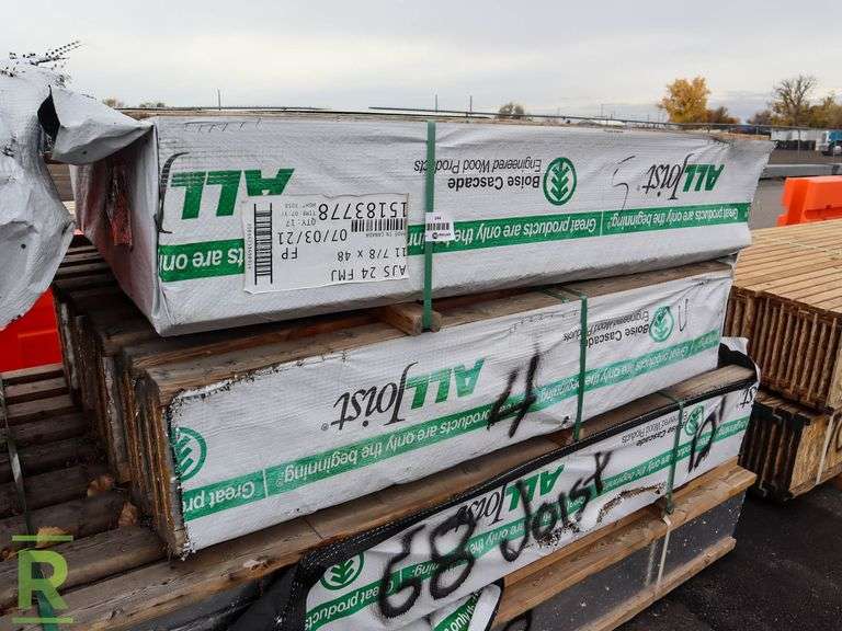 Wood I-Joist, 5' x 12" - Roller Auctions