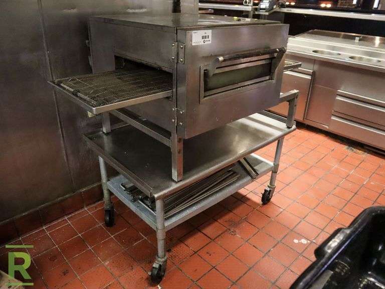 Lincoln Conveyor Oven With Equipment Stand - Roller Auctions