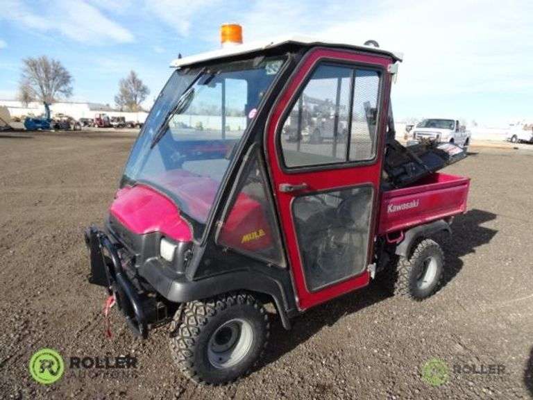 2004 KAWASAKI MULE 3010 4WD TRUCKSTER, Diesel Engine, Front Winch