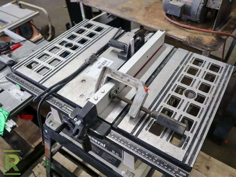 US General 10" Table Saw - Roller Auctions
